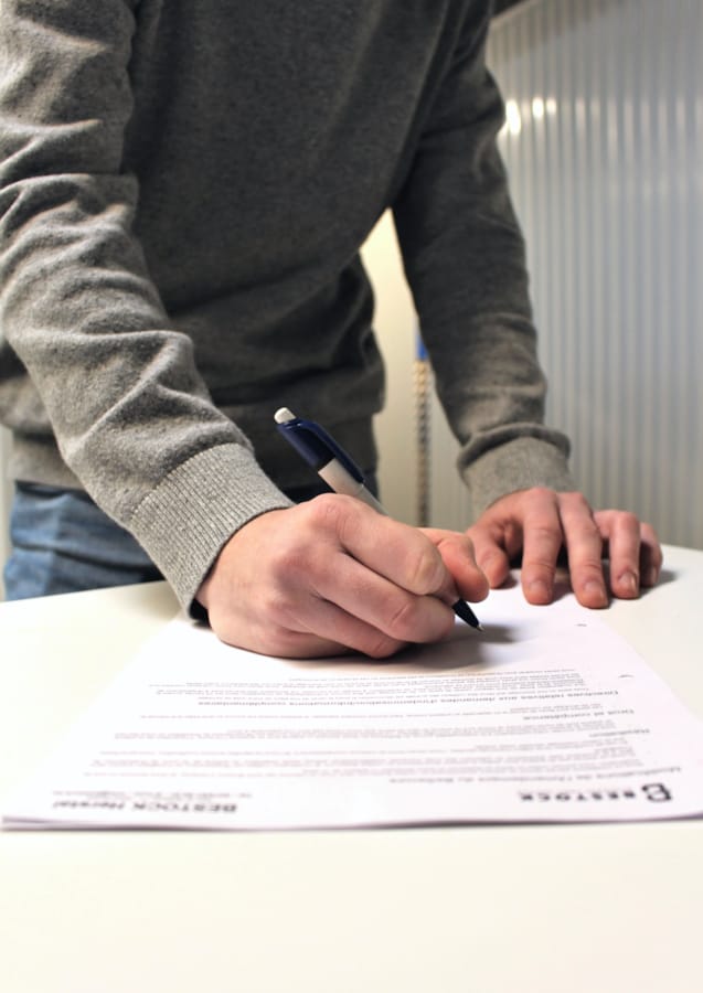 Contrat de stockage pour garde meuble